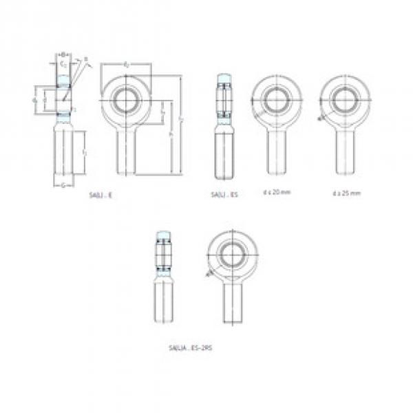 Bantalan SA50ES-2RS SKF #1 image