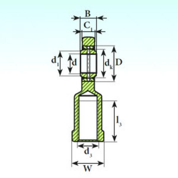 Bantalan SI 30 ES 2RS ISB #1 image