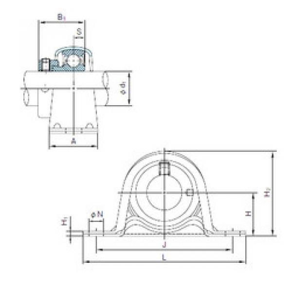 Bantalan UCF212 NACHI #1 image