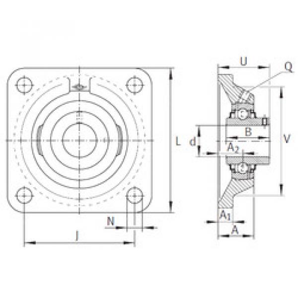 Bantalan RCJY1-3/16 INA #1 image