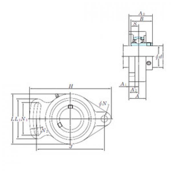 Bantalan UCFA211 KOYO #1 image