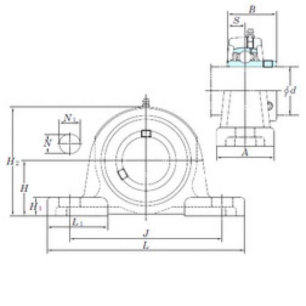 Bantalan UCP311 KOYO #1 image