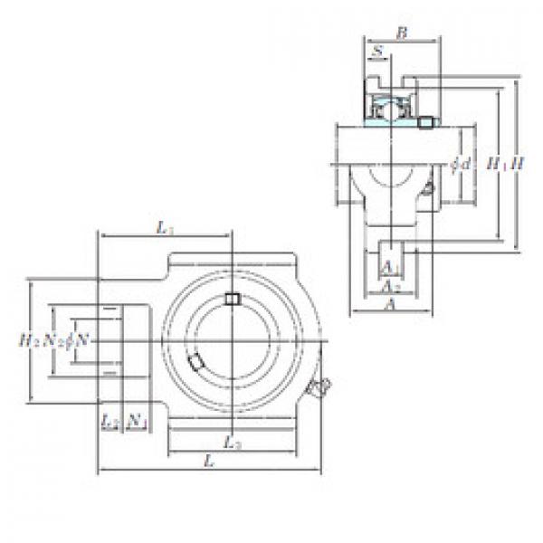 Bantalan UCT215E KOYO #1 image