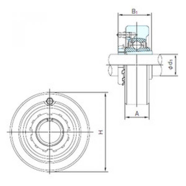 Bantalan UKC306+H2306 NACHI #1 image