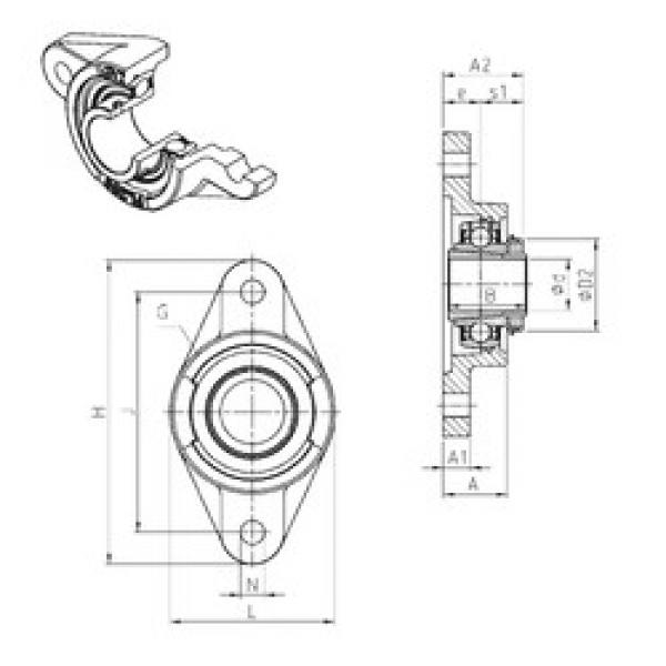 Bantalan UKFL216H SNR #1 image