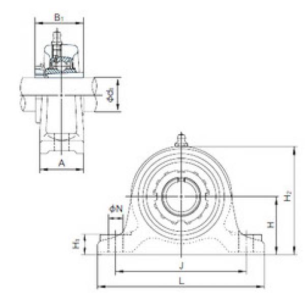 Bantalan UKIP324+H2324 NACHI #1 image