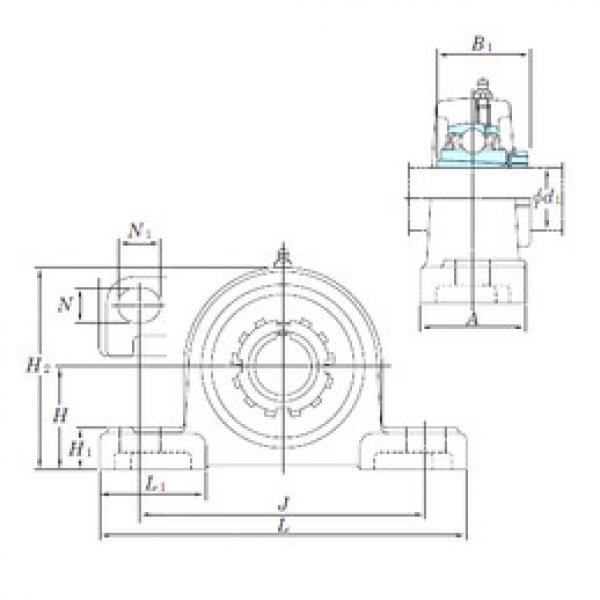 Bantalan UKP217SC KOYO #1 image