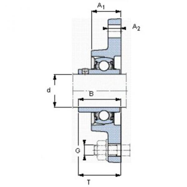 Bantalan YAR 204-012-2FW/VA201 SKF #1 image