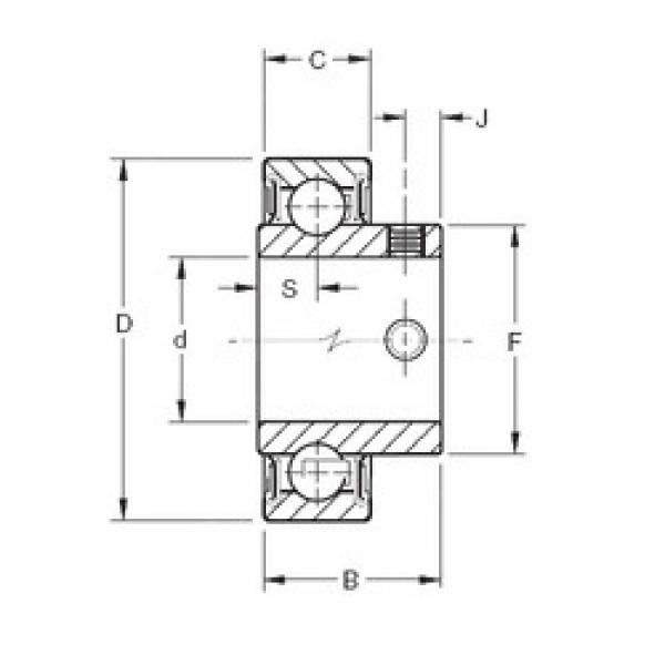 Bantalan YAE20RR Timken #1 image